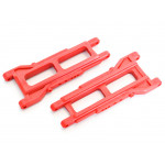 Рычаги пластиковые (удлиненные) для Remo Hobby 1/8 8037 (2024г), тюнинг, красные - RP2068