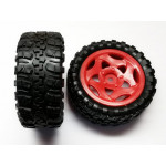 Колеса в сборе для багги и шорт-корса Remo Hobby 1/16, тюнинг - Артикул: RP6971