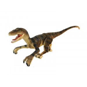 Радиоуправляемый динозавр SUNMIR Велоцираптор (желтый), звук, свет - Артикул SM180-Y
