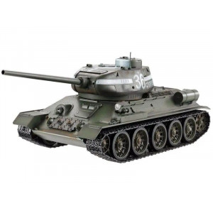 Р/У танк Taigen 1/16 T34-85 (СССР) дым (для ИК боя) V3 2.4G RTR