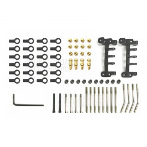 Комплект металлических деталей подвески WPL (тюнинг) для моделей C14, C24, С34