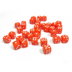 Набор оранжевых игровых кубиков ZVEZDA "D6", 12мм, 36 шт Артикул - ZV-1140