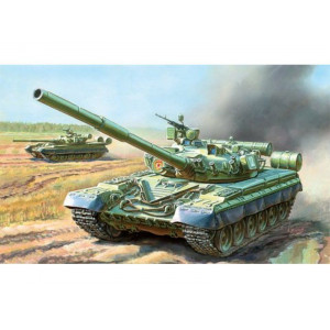 Сборная модель ZVEZDA Основной боевой танк Т-80Б, 1/35 Артикул - ZV-3590