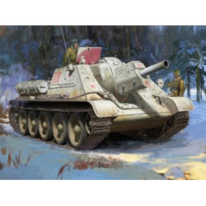 Сборная модель ZVEZDA Советский истребитель танков Су-122, 1/35 Артикул - ZV-3691