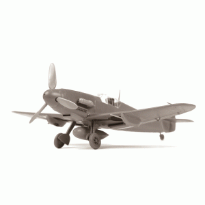 Сборная модель ZVEZDA Немецкий истребитель "Мессершмитт" Bf-109F4, 1/48 Артикул - ZV-4806