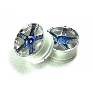 Комплект колес для дрифта Hi4123 2шт. Синий хром - Артикул: Hi07003PB