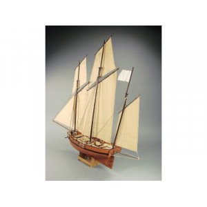 Сборная картонная модель Shipyard люгер Le Coureur (№51), 1/96 Артикул - MK020