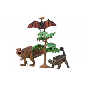 Динозавры MASAI MARA MM206-022 для детей серии "Мир динозавров" (набор фигурок из 4 пр.)