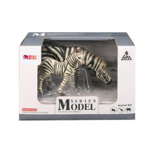 Набор фигурок животных MASAI MARA MM211-110 серии "Мир диких животных": Семья зебр, 2 пр.