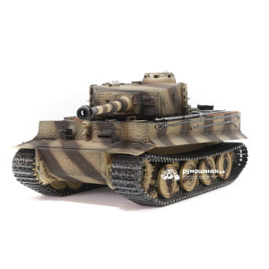 P/У танк Taigen 1/16 Tiger 1 (Германия, поздняя версия) дым (для ИК боя) V3 2.4G RTR TGIS3818-D1-3.0