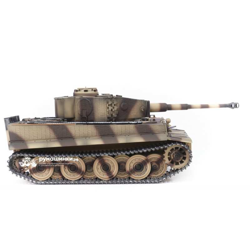 P/У танк Taigen 1/16 Tiger 1 (Германия, поздняя версия) откат ствола (для ИК боя) V3 2.4G RTR TGIF3818-D1-3.0