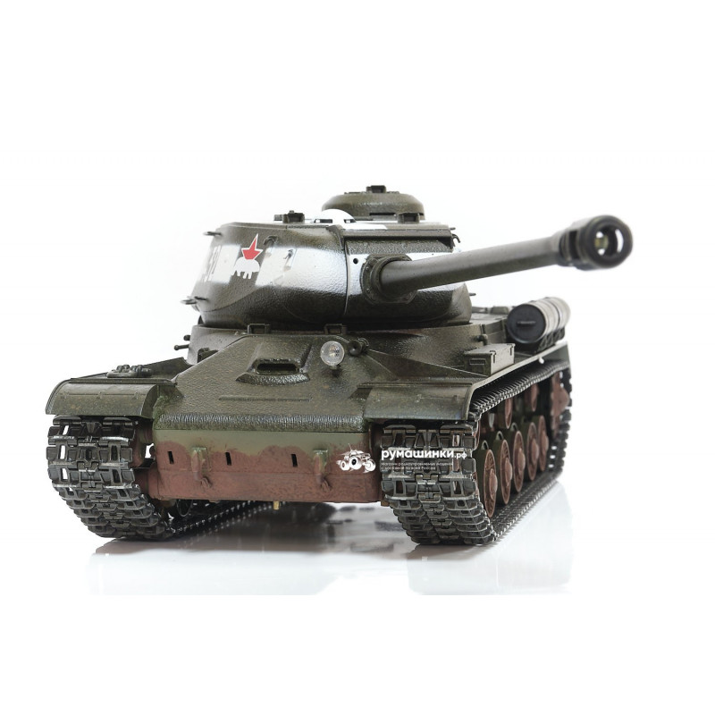 Р/У танк Taigen 1/16 ИС-2 модель 1944 (СССР) откат ствола (для ИК боя) V3 2.4G RTR TGIF3928-B1-3.0