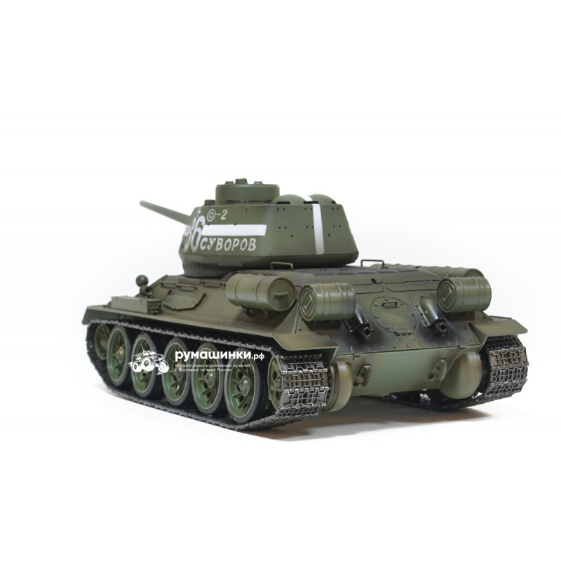 Р/У танк Taigen 1/16 TGIF3909-B1-3.0 (СССР) откат ствола (для ИК боя) V3 2.4G RTR