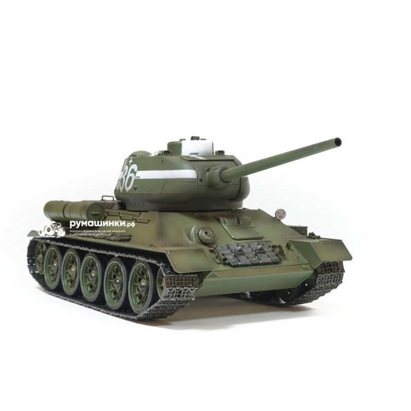 Р/У танк Taigen 1/16 TGIF3909-B1-3.0 (СССР) откат ствола (для ИК боя) V3 2.4G RTR