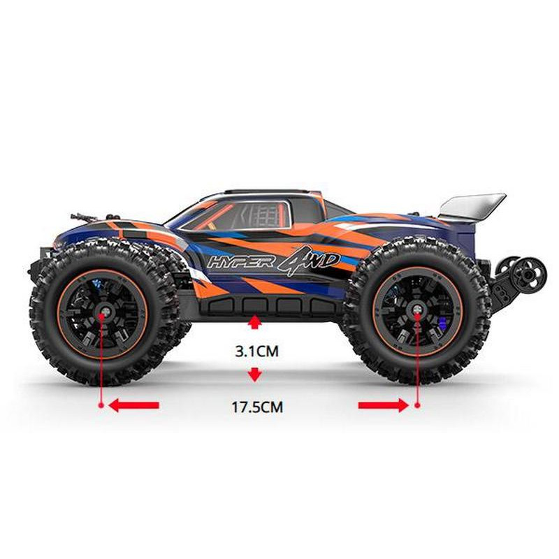 Радиоуправляемый джип MJX Hyper Go 4WD LED 1:16 2.4G - MJX-16108-ORANGE