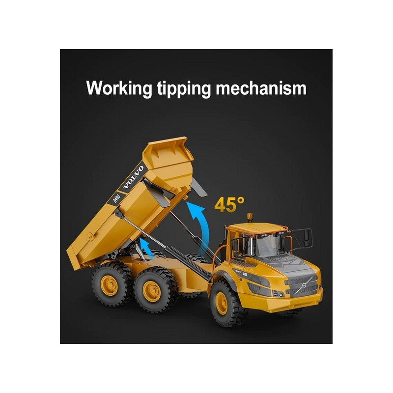 Double Eagle Volvo A40G RTR 1 20 2.4G E591 003