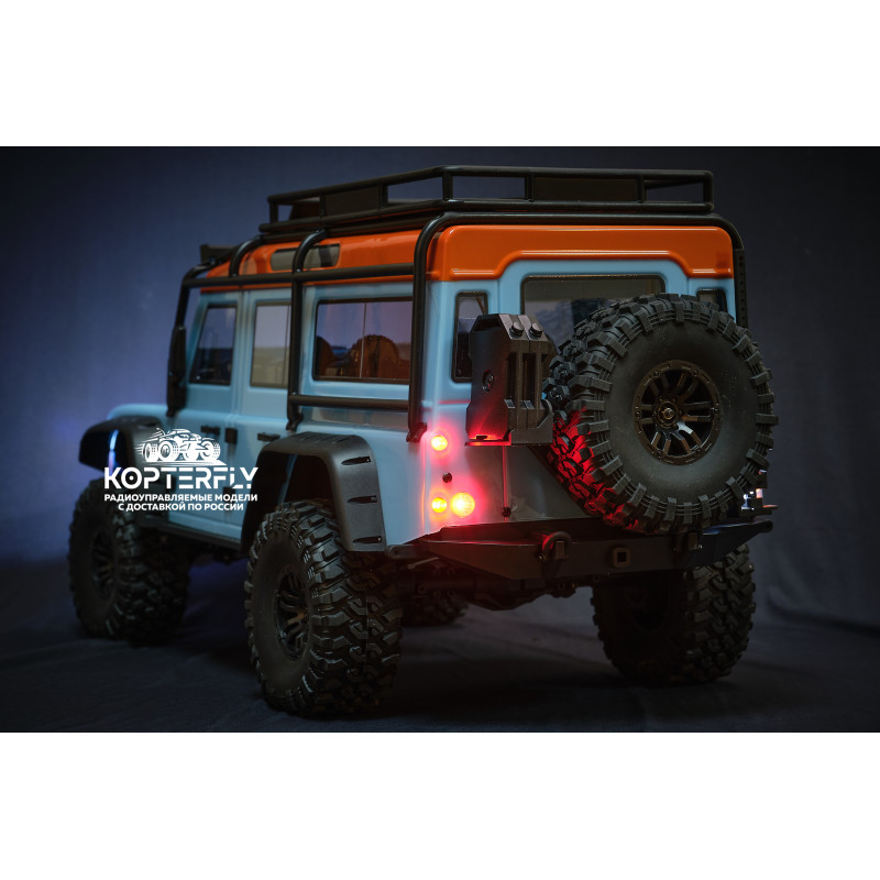 Радиоуправляемый краулер MJX Defender Hyper Go 1/8 Трофи модель - MJX-H8H-BLUE