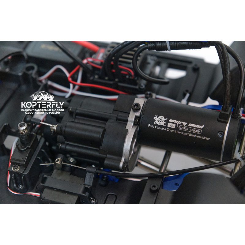 Радиоуправляемый краулер MJX Defender Hyper Go 1/8 Трофи модель - MJX-H8H-BLUE