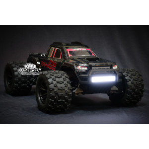 Радиоуправляемый монстр MJX Hyper Go 10208 (черный) Brushless 4WD 2.4G LED 1/10, без ЗУ и акб