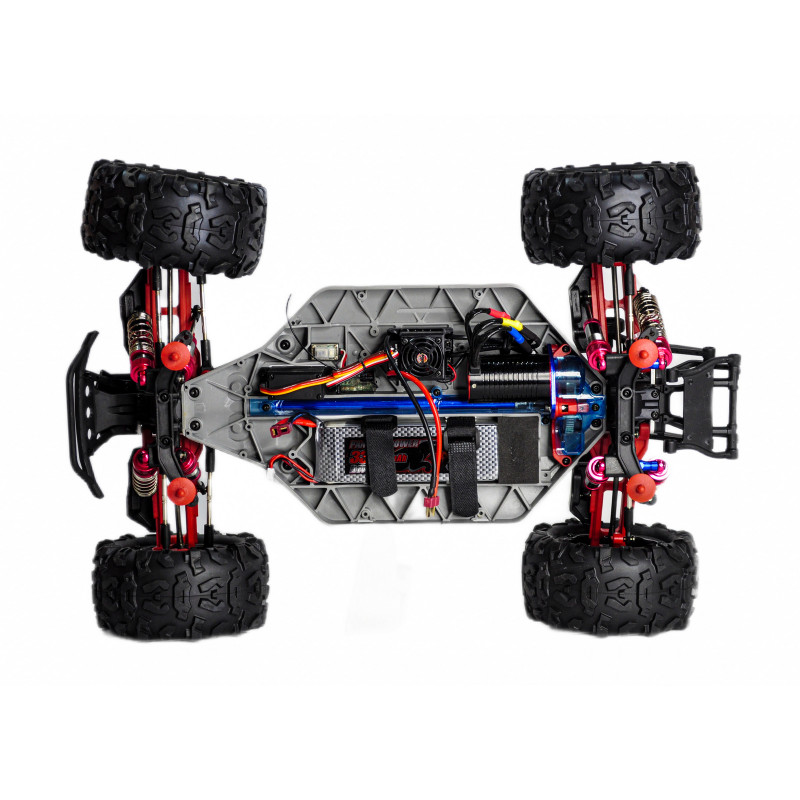 Радиоуправляемый монстр Remo Hobby Dinosaurs Master Brushless UPGRADE PLUS RED