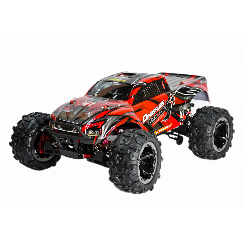 Радиоуправляемый монстр Remo Hobby Dinosaurs Master Brushless UPGRADE PLUS RED