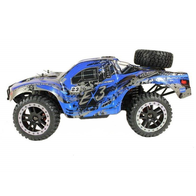 Радиоуправляемый шорт-корс Remo Hobby EX3 Brushless UPGRADE 4WD 2.4G 1/10 RTR RH10EX3TOP-UPG-BLUE