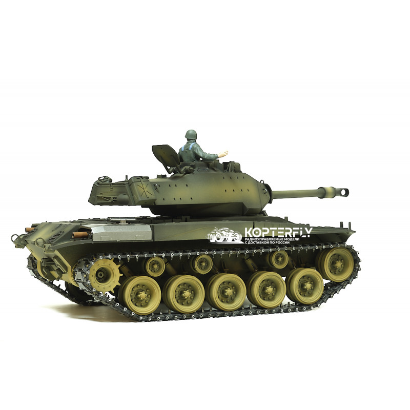 Радиоуправляемый танк Taigen 1/16 M41A3 Bulldog (США) PRO V3 2.4G RTR