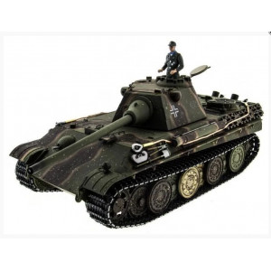 Радиоуправляемый танк Taigen 1/16 Panther type F с ИК пушкой HC версия, башня на 360, подшипники в ред, V3 2.4G