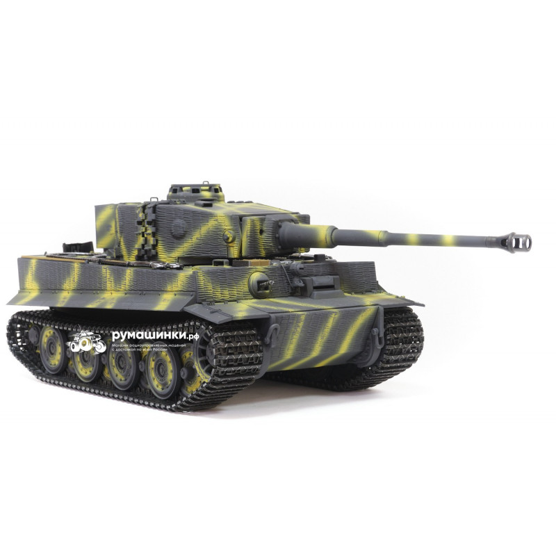 Радиоуправляемый танк Taigen 1/16 Tiger 1 (Германия, поздняя версия) (для ИК боя) V3 2.4G RTR окраска Тики