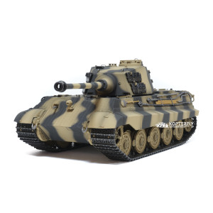 Радиоуправляемый танк Torro King Tiger 1/16 дым (для ИК боя) V3.0 2.4G RTR