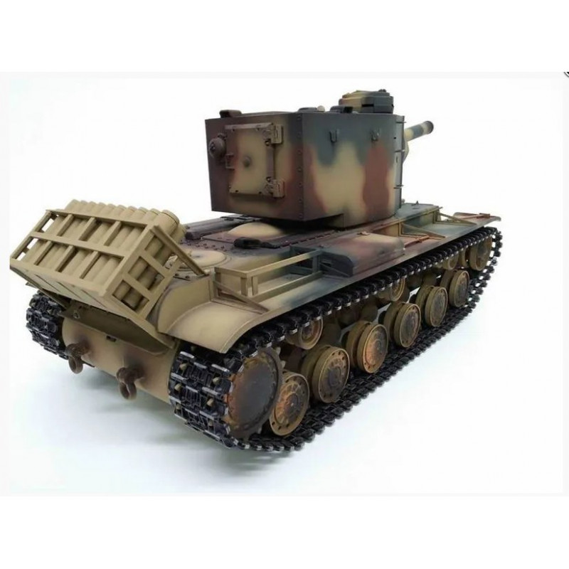 Радиоуправляемый танк Torro KV-2 1/16 зеленый, ВВ-пушка V3.0 2.4G RTR