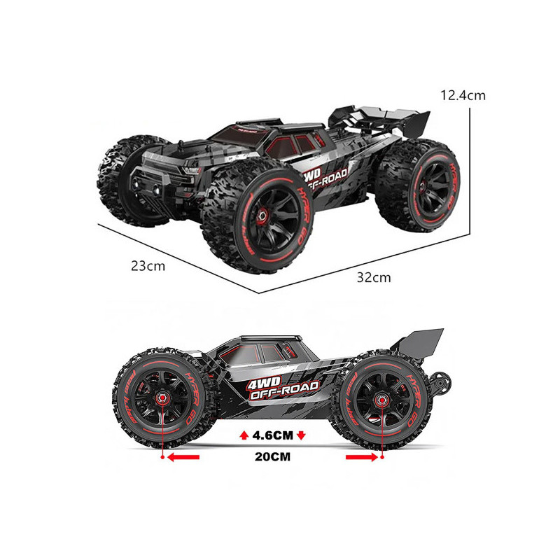 Радиоуправляемый внедорожник MJX Hyper Go 4WD Brushless 1:14 - MJX-14210