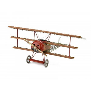 Сборная деревянная модель самолета Artesania Latina FOKKER DR.I 1918 RED BARON, 1/16 Артикул - AL20350