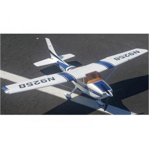 Радиоуправляемый самолет Top RC Cessna 182 синяя 1410мм 2.4G 6-ch LiPo RTF