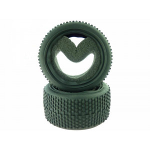 Задние шины со вставками для моделей Himoto E10XB, E10XBL - Артикул: Hi31308