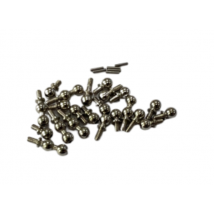 Запчасть для модели Hobby PlusCR-18 Ball Stud & Pin Set (Conqueror 6X6) - HP-240098