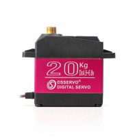 Сервомашинка DS3218-180 21.5кг / 0.14сек / 6.8V цифровая влагозащищённый с металлическими шестернями