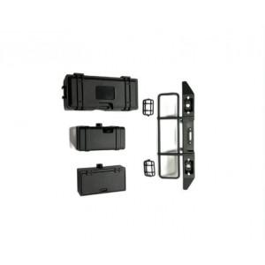 Запчасть для модели Hobby PlusCR-18P T-Hunter Battery Box & Bumper Set - HP-240272