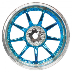 Комплект дисков (4шт.), 9 спиц, синие