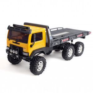 Краулер радиоуправляемый HobbyPlus CR18P Flat Bed 6X6 (Yellow) 1/18 RTR