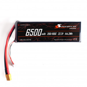 Аккумулятор Speedway Slide PRO 155x48x53mm Li-Po 6500mAh 6S 22.2V 100C Hardcase XT60