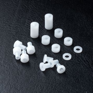 Shaft bush & spacer set (white) MST-210063W