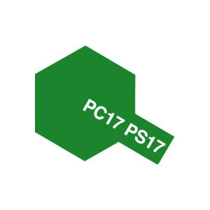 Краска по лексану Tamiya PS-17 green metallic (100 мл) TAM-PS-17
