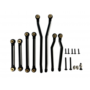 Запчасть для модели Hobby PlusCR-18P Aluminum High Clearance Link (Black) - HP-240349