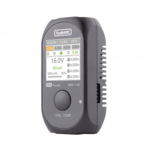 ToolkitRC M4 Pocket 80W 1-4S универсальное зарядное устройство