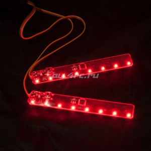 RC Car Dynamic Slim LED Light (2шт) Red SWS-3342001_r