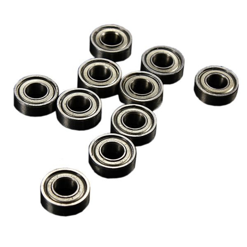 Комплект подшипников шариковых MR125ZZ 5*12*4 - 10 шт. SWS-BB-5-12-4-10