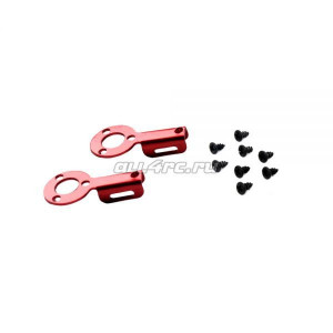 RC Car Body Alloy Clip / Holder (2шт) Red SWS-3345038_r