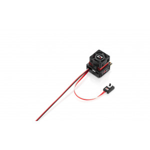 Бесколлекторный сенсорный регулятор QuicRun-10BL60 G2 для автомоделей масштаба 1:10 красный