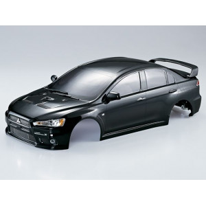 Кузов окрашенный 1/10 Black LANCER EVOLUTION X